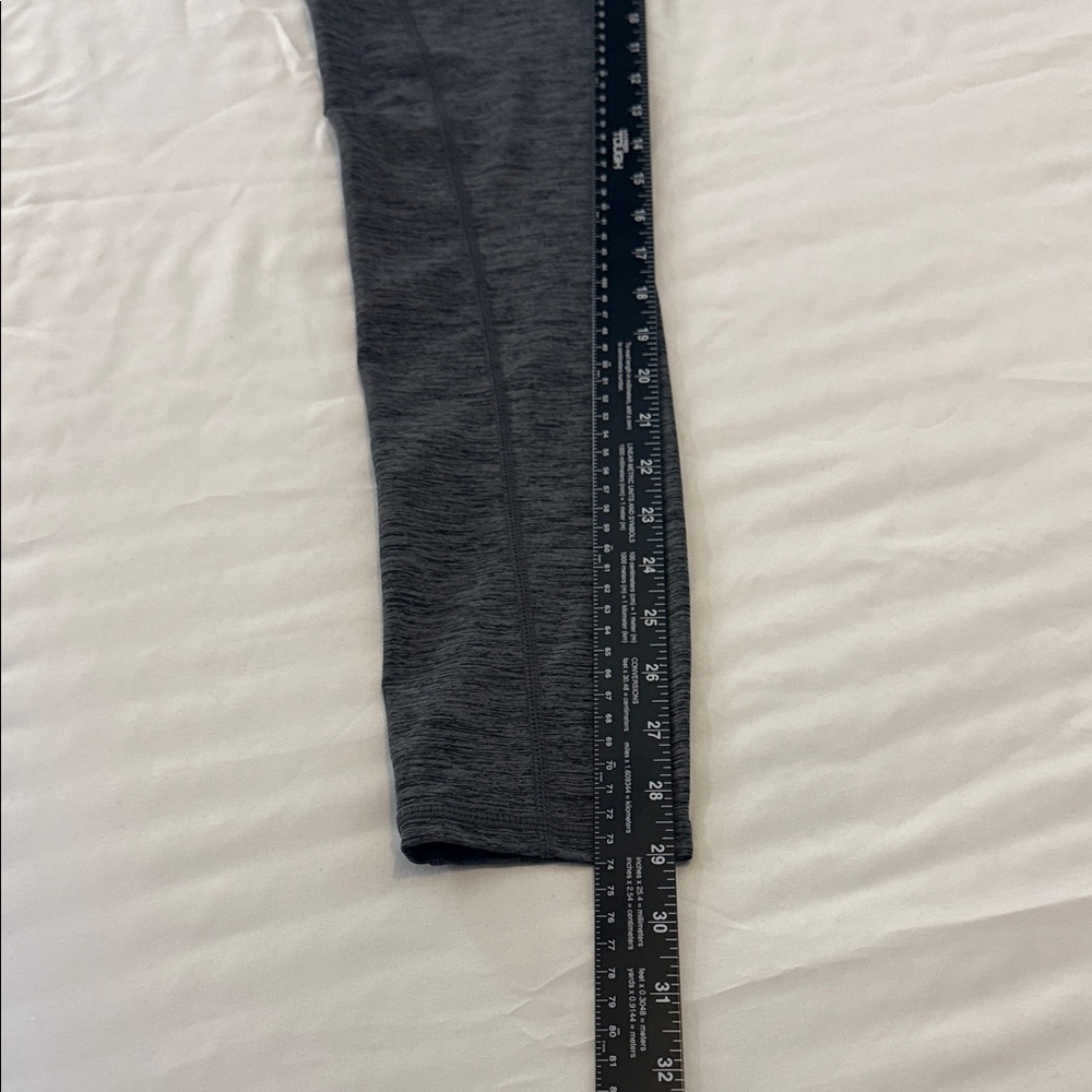 Gaiam Women’s M Gray High Rise Yoga Leggings Full Length Activewear - Picture 9 of 10